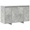 Sideboard Gris Concreto Gris Concreto Madera Elaborada 2