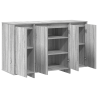 Buffet Cinzento sonoma de Madeira de Engenharia 120 x 41 x 75 cm 5