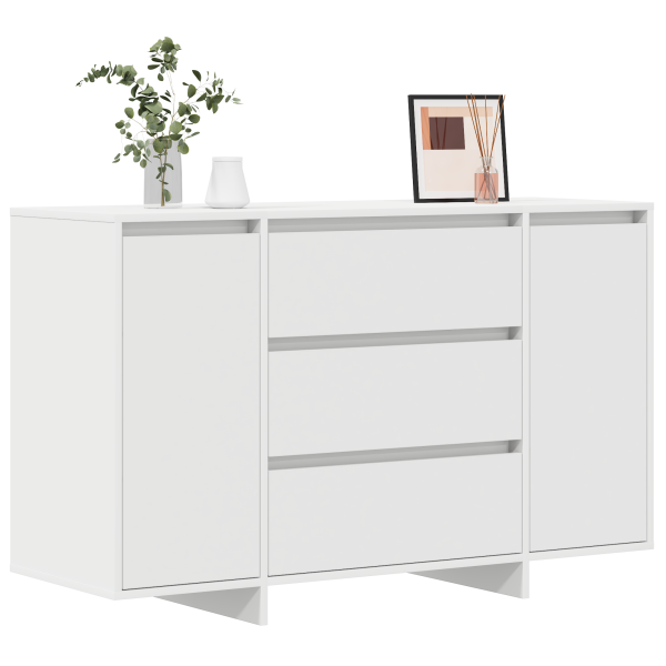 Sideboard Branco 120x41x75 cm Madeira de Engenharia M 3