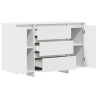 Sideboard Branco 120x41x75 cm Madeira de Engenharia 5
