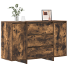 Sideboard Carvalho Fumado 120x41x75 cm Madeira Reforçada 3