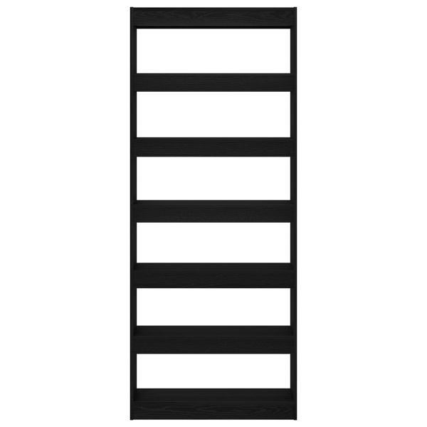 Estantería de roble negro Roble negro Madera elaborada M 5