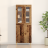 Armário Alto Madeira Velha 69.5x34x180 cm Madeira Engenharia 4