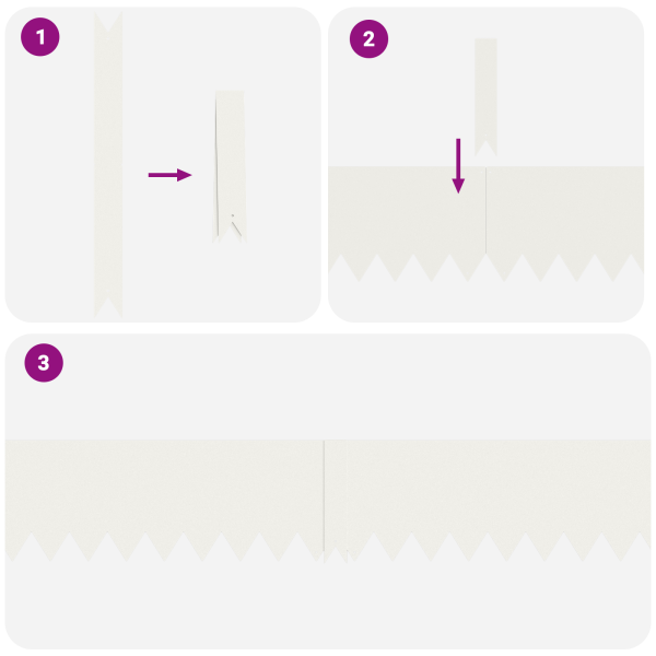 Bordas de Grama 50 pcs Branco 100x0.5x20 cm Aço M 4