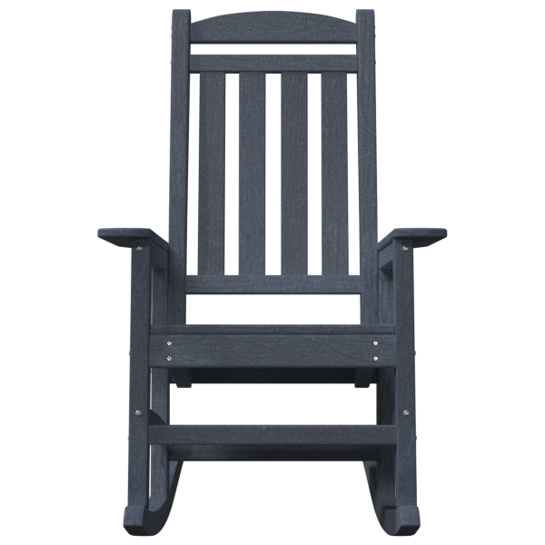 Cadeiras de Balanço  2 pcs Azul-marinho 70x92x107.5 cm HDPE M 5