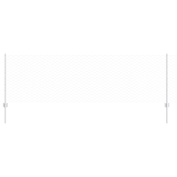 Postes de cerca 5 pcs U-Channel 80 cm acero galvanizado M 2