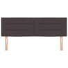 Cabeceira Design Linhas Castanha 160 cm Tecido 5