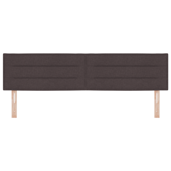 Cabeceira Design Linhas Castanha Escura 90 cm Tecido M 5