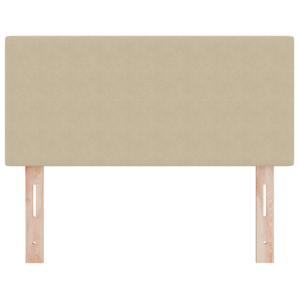 Cabecero de cama diseño sencillo LED pana gris verde 100 cm M 5