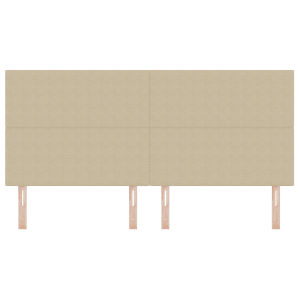 Candeeiro de Cabeceira LED  Verde Cinza 100 cm Tecido de Veludo M 5