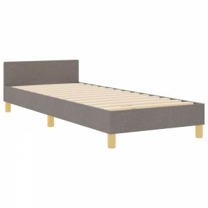 Cama  Taupe 80x200 cm em Tecido H