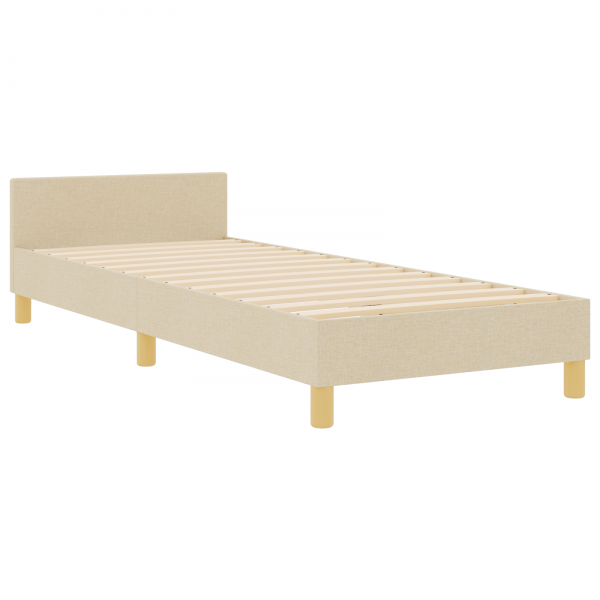 Cama  Creme 80x200 cm Tecido M 2
