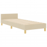 Cama  Creme 80x200 cm Tecido 2