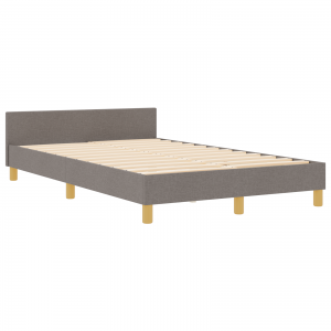 Camas  em Taupe. 120x200 cm. Tecido H
