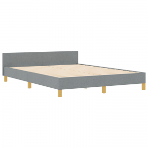 Estrutura de Cama  Cinza-claro 160x200 cm Tecido H