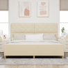 Cama  Creme 200x200 cm Tecido 5