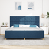 Cama  Azul 200x200 cm em Tecido 5