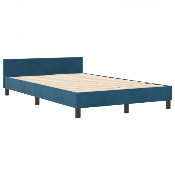 Cama  Azul Oscuro 120x200 cm Terciopelo M 2