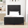Cama  Preta 120x190 cm em Veludo 5