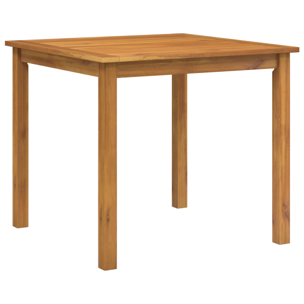 Conjunto de Jantar para Jardim 5 pcs Bege 85 x 85 x 74 cm M 5