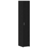 Alto de roble negro 30x42.5x185 cm Madera aglomerada 2