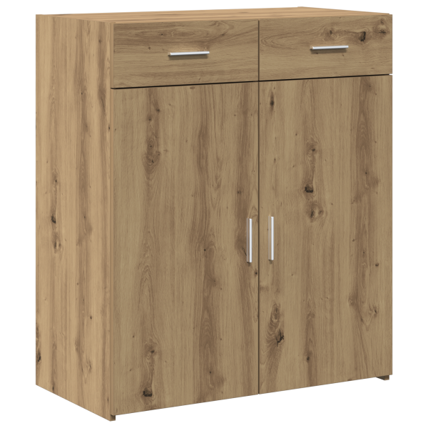 Armario de almacenamiento Roble 80x42.5x93.5 cm Madera de calidad M 2
