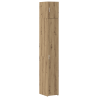 Armario de Almacenamiento Slim Roble Artesanal 30x42.5x225 cm Madera Elaborada 2