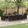 Mesa de Jardim  Castanha 350x100x73 cm Polirattan 1