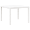 Conjunto de Jantar para Jardim 3 pcs Branco 100 x 100 x 73 cm 4