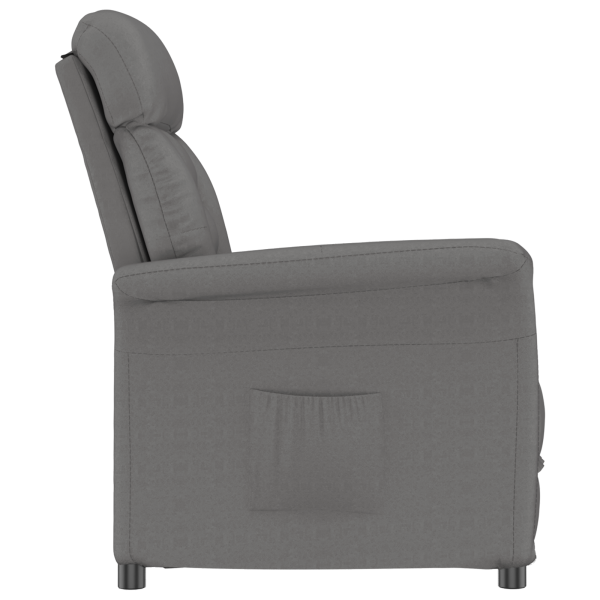 Sillón reclinable gris oscuro M 3
