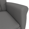 Sillón reclinable gris oscuro 5