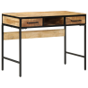 Mesa 100x50x75 cm Madeira Maciça Rough Mango 3