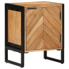 Cabinet de Noche 40x30x50 cm de Madera Maciza de Acacia 1