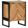 Cabinet de Noche 40x30x50 cm de Madera Maciza de Acacia 4
