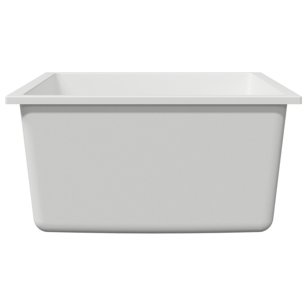 Pia de Cozinha com Furo de Transbordo em Granito Branco M 4