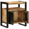 Gabinete de Lavabo 55x35x60 cm de Madera Maciza 3