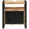 Gabinete de Lavabo 55x35x60 cm de Madera Maciza 4