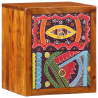 Cabinet de Noche 35x30x40 cm Madera Maciza de Acacia 3