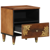 Cabinet de Noche 40x33x46 cm Madera Maciza Mango 2