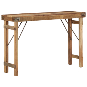 Mesa de Console  110x35x76 cm Madeira recuperada H