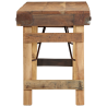 Banco 110x35x46 cm de Madera Recuperada Maciza 4