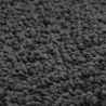 Alfombra Shaggy con respaldo de látex Gris oscuro ø120 cm 5
