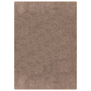 Tapete Shaggy com Fundo de Látex Castanho 160x230 cm H