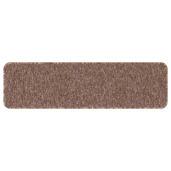 Tapetes de Escada  com Fundo de Látex Castanho 20x75 cm M 2