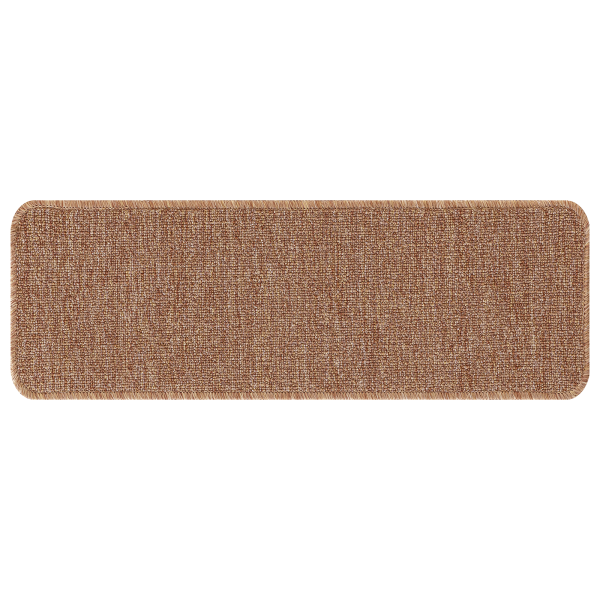 Tapetes de Escada  com Base de Látex Amarelo 25x60 cm M 2