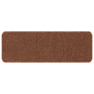 Tapetes de Degrau  com Costura de Látex Amarelo 25x60 cm H