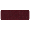 Tapetes de Escada  com Fundo de Látex Bordeaux 25x60 cm 2