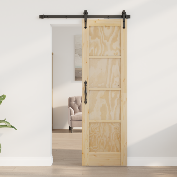 Puerta Interior ORKDAL 61x198.5 cm Madera Sólida de Pino D