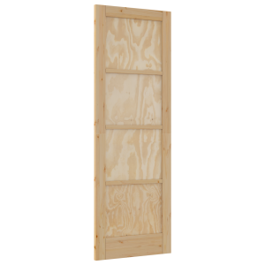 Puerta Interior ORKDAL 73.5x211x4 cm de Madera Sólida de Pino H
