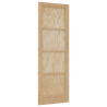 Puerta Interior ORKDAL 73.5x211x4 cm de Madera Sólida de Pino 2
